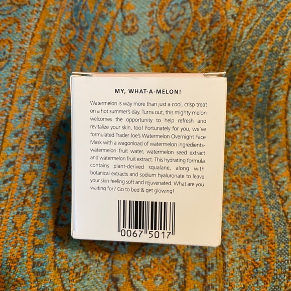 Trader Joe's Watermelon Overnight Face Mask - Picture 3 of 4